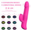 Picture of KAYA  Realistic Heating Thrusting Rabbit Vibrator*Rose