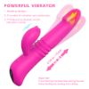Picture of KAYA  Realistic Heating Thrusting Rabbit Vibrator*Rose