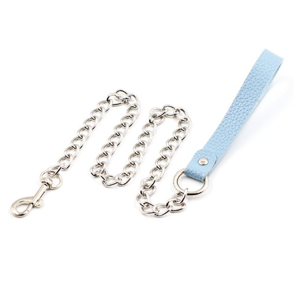 Picture of Bondage Boutique Faux Leather Lead - Azure