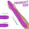 Picture of BARNETT Remote Control Dual Dildo Thrusting Couple's Vibrator*Purple
