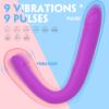 Picture of BARNETT Remote Control Dual Dildo Thrusting Couple's Vibrator*Purple