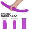 Picture of BARNETT Remote Control Dual Dildo Thrusting Couple's Vibrator*Purple