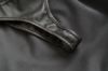 Picture of Black Leather Spanking Back Open Up Thong Skirt*L